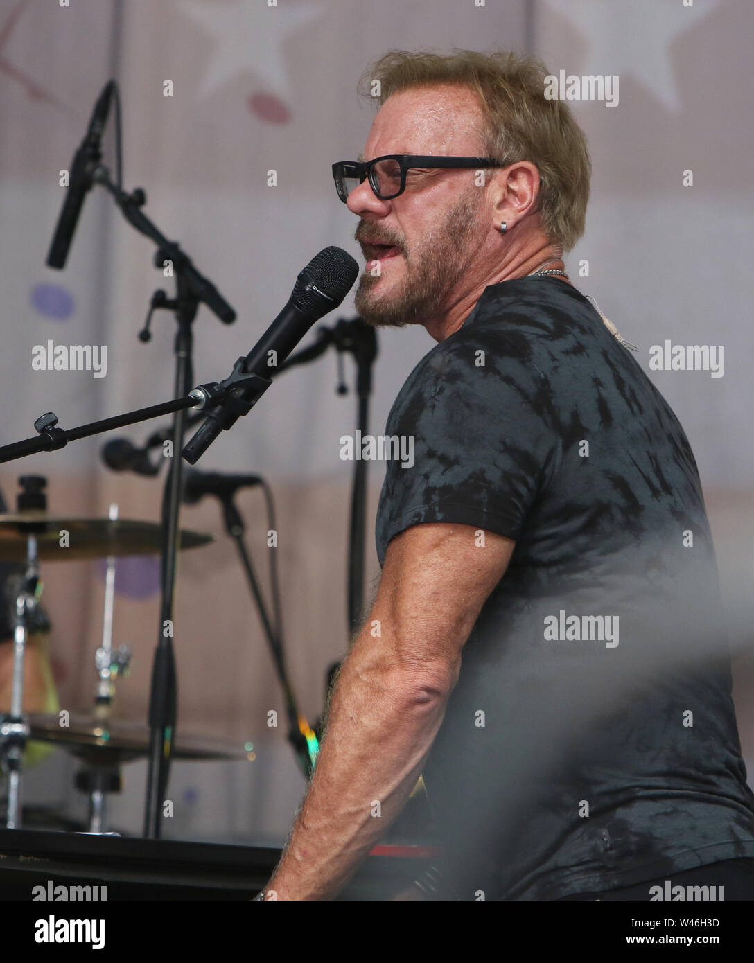 July 19, 2019. Phil Vassar perform on Fox & Friends All-American Summer Concert Series at Fox Plaza in New York July 19, 2019Credit: RW/MediaPunch Stock Photo