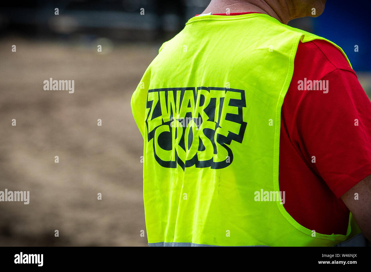 Zwarte Cross 2019 in Lichtenvoorde, Netherlands. 20th July, 2019. Festival,  Saturday, t-shirt crew Credit: Pro Shots/Alamy Live News Stock Photo - Alamy