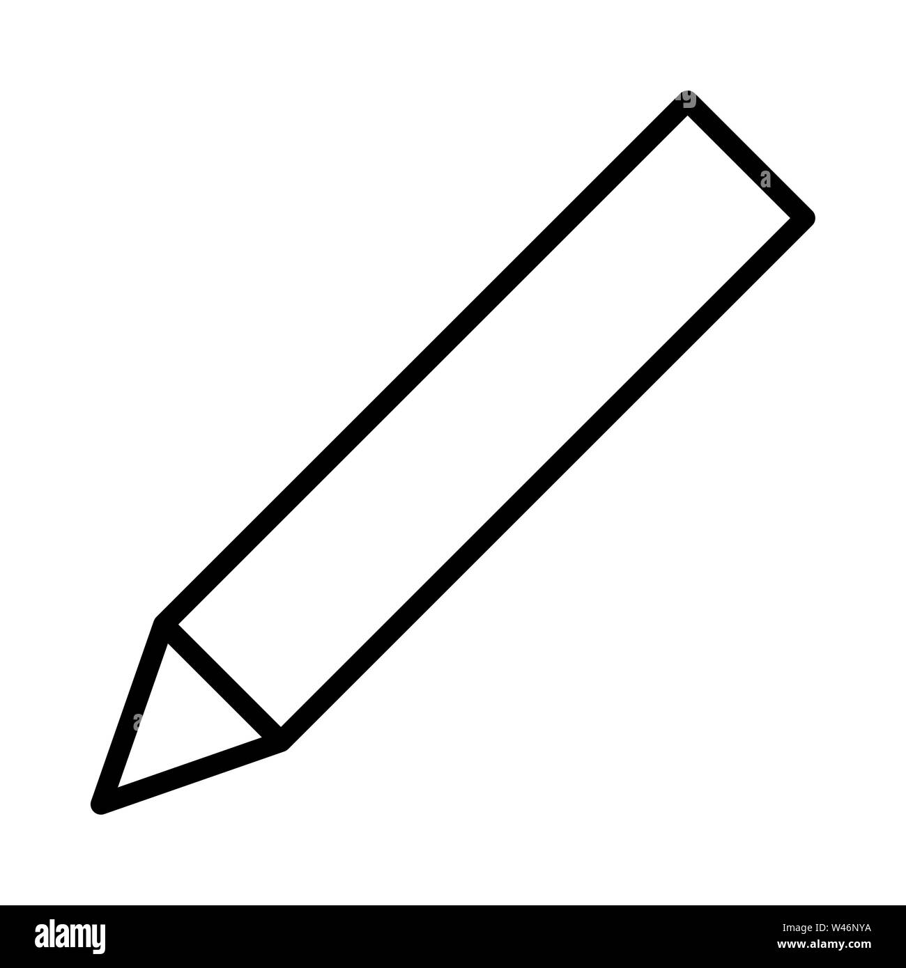 Edit vector icon. Pencil,write symbol. Flat vector sign isolated