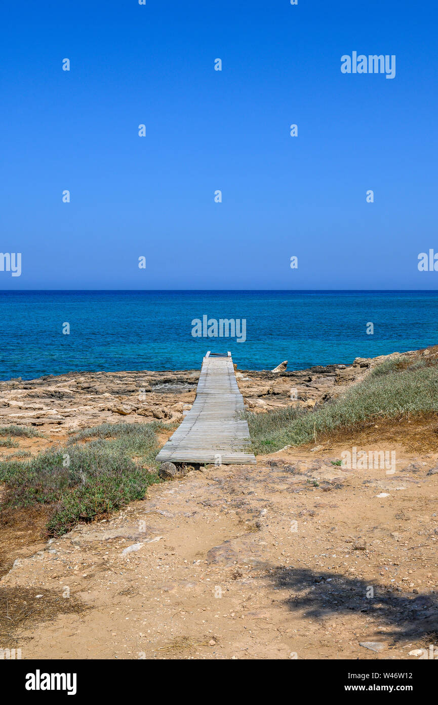Sunrise Beach, Protaras, Cyprus Stock Photo