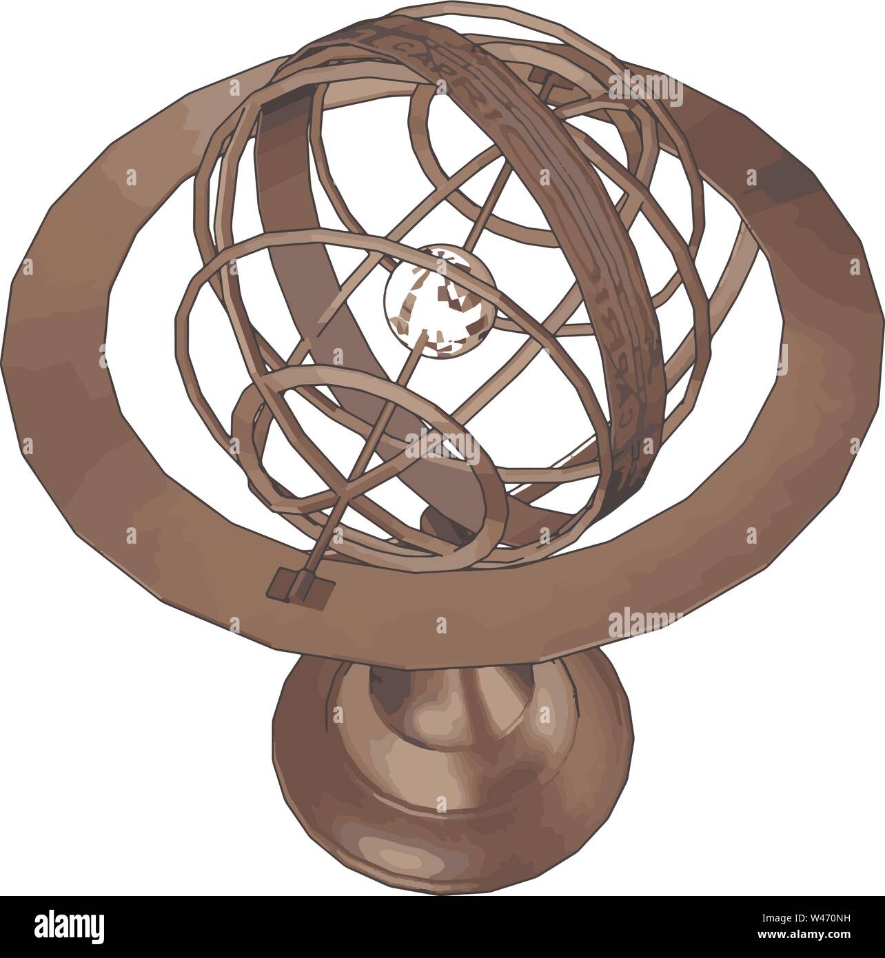 Bronze sculpture, illustration, vector on white background Stock Vector Image & Art Alamy