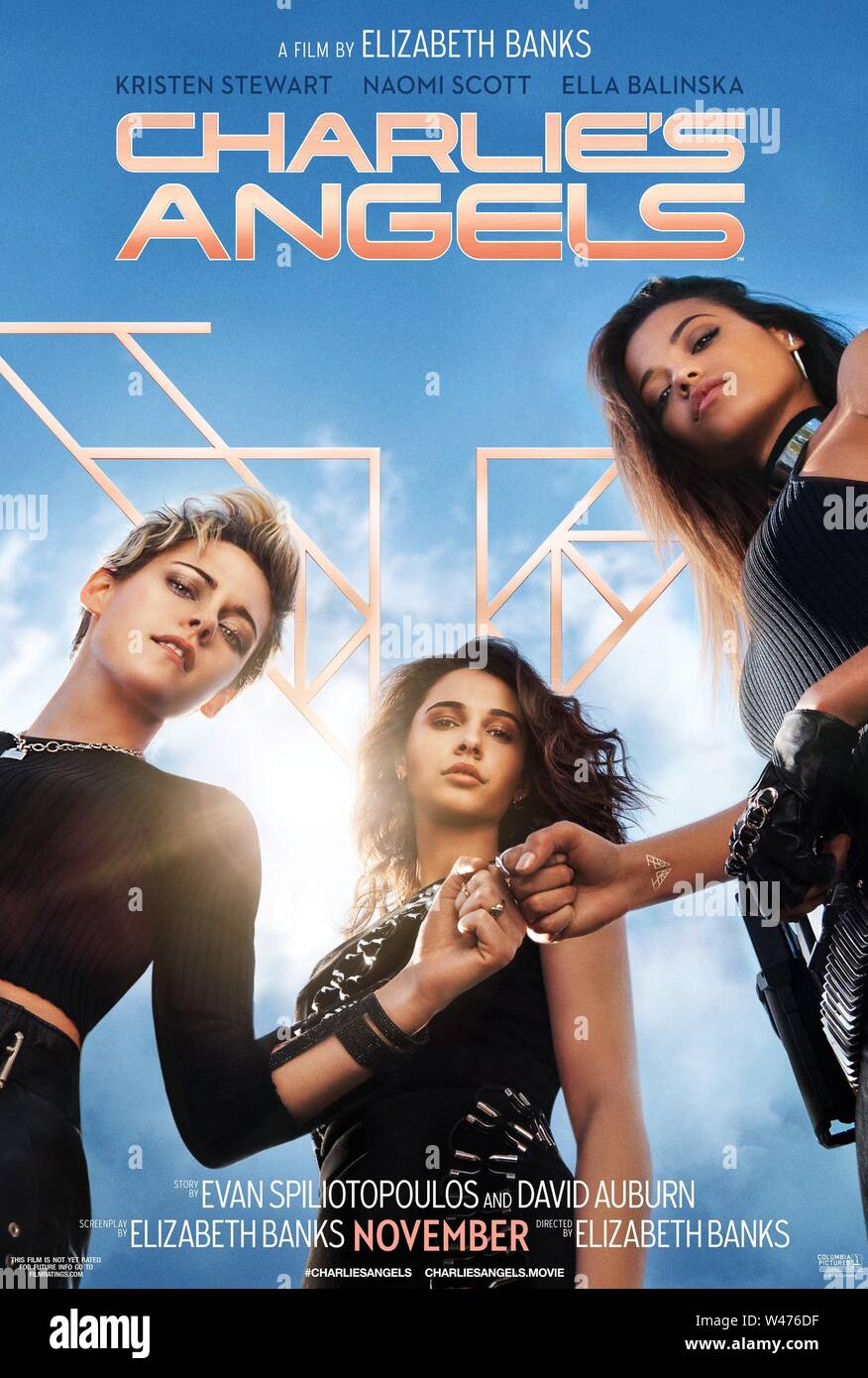 KRISTEN STEWART , NAOMI SCOTT and ELLA BALINSKA in CHARLIE'S ANGELS