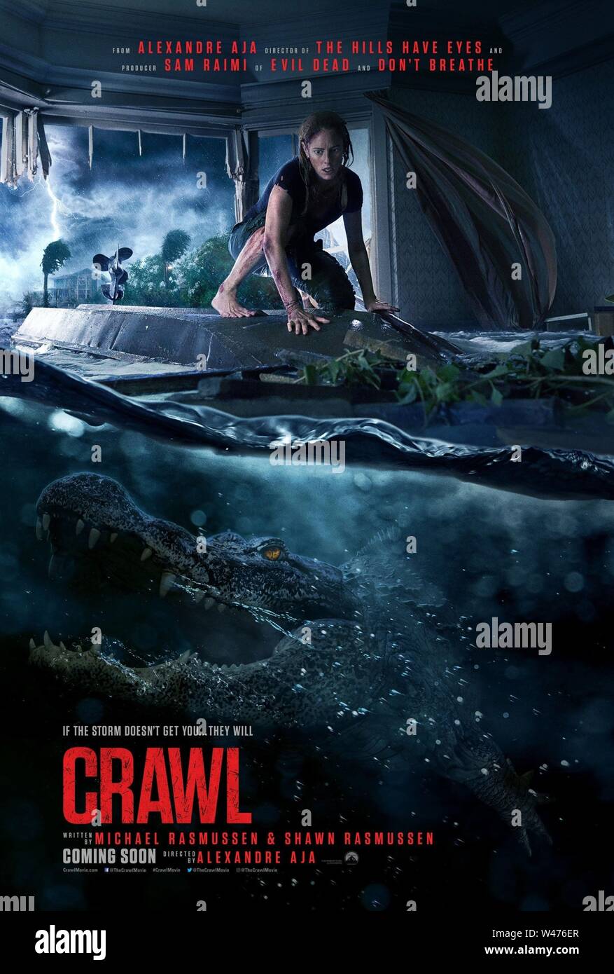 CRAWL (2019), directed by ALEXANDRE AJA. Credit: PARAMOUNT