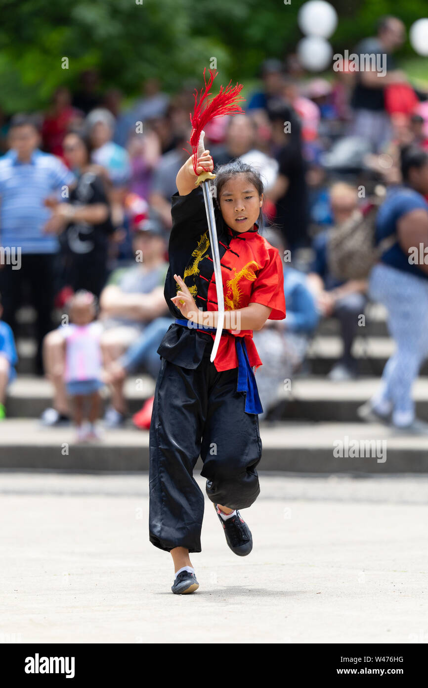 Columbus, Ohio, USA May 26, 2019 Columbus Asian Festival, Franklin