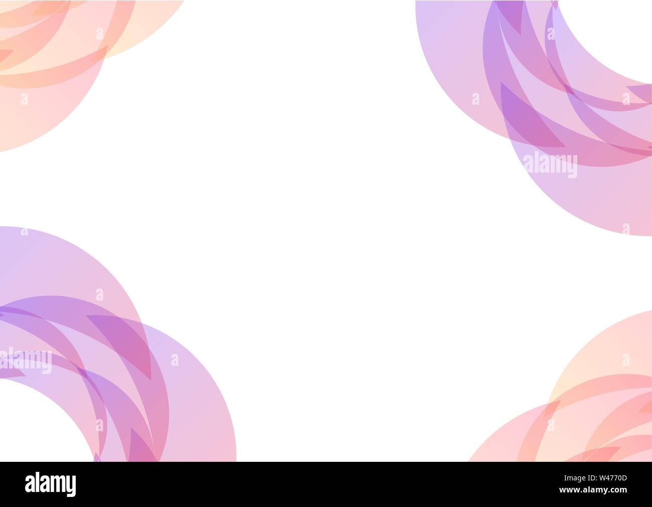 pastel petal abstract background Stock Vector