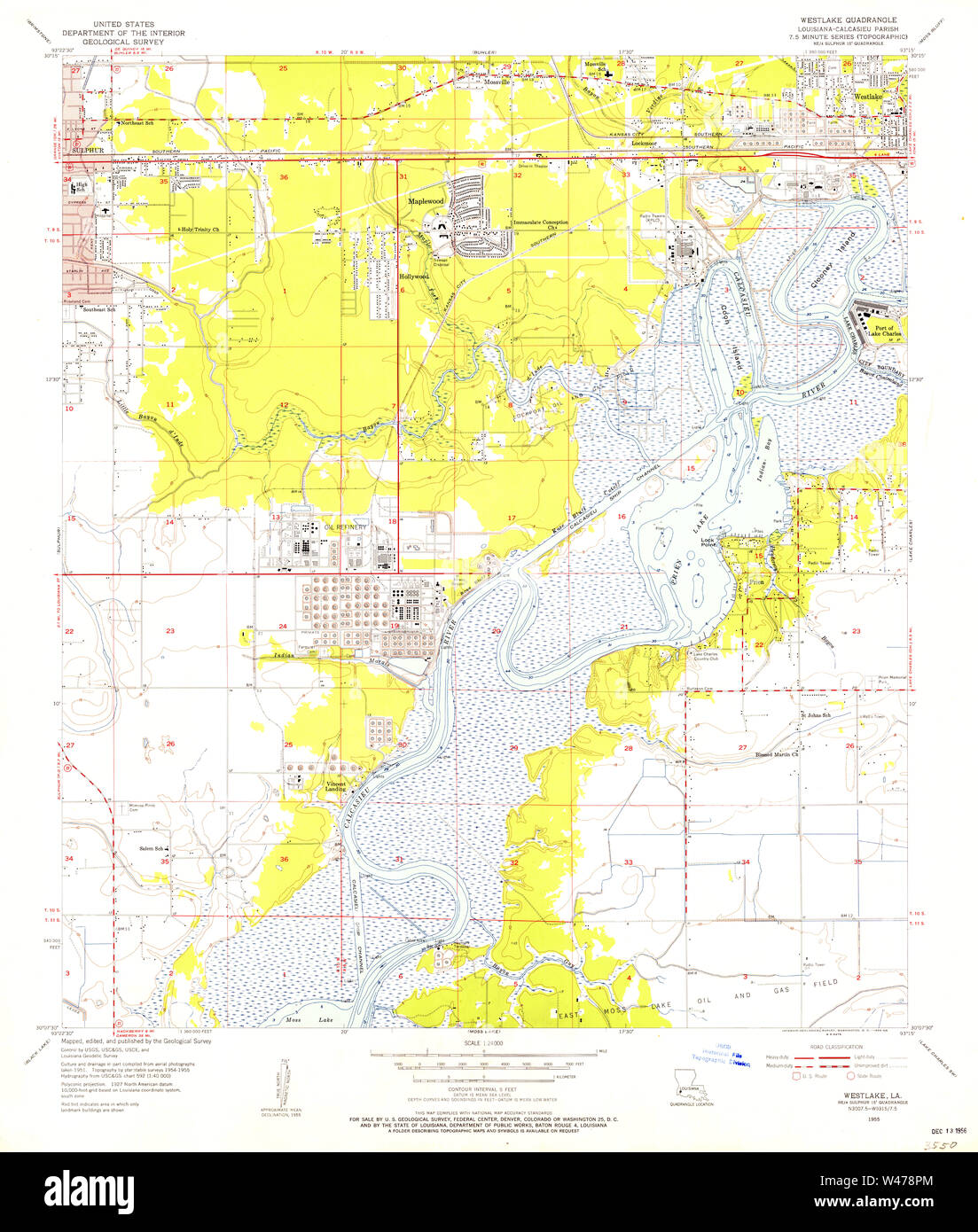 Map of westlake hires stock photography and images Alamy