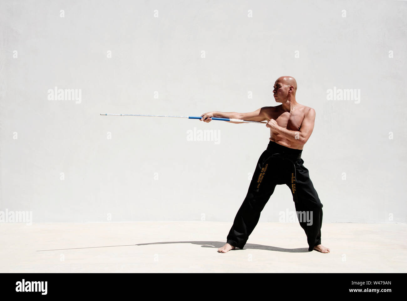 Stick fighting Thailand with participants practicing the ancient martial  art of Krabi Krabong stick fighting. Thailand S. E. Asia Stock Photo - Alamy