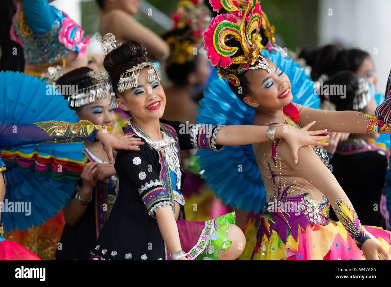 Columbus, Ohio, USA May 26, 2019 Columbus Asian Festival, Young
