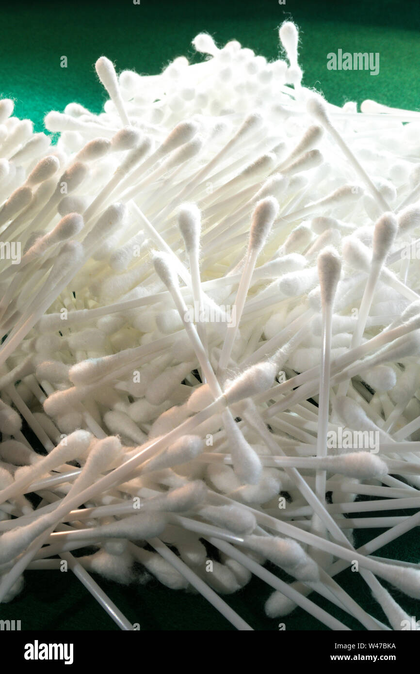 Cotton swab is a tool used to apply or cleanse Stock Photo Alamy