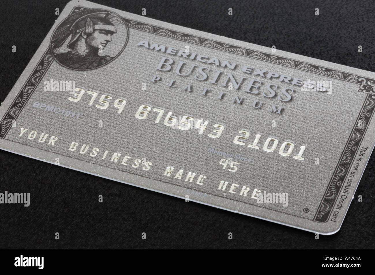 American Express Business Credit Card, USA Stock Photo