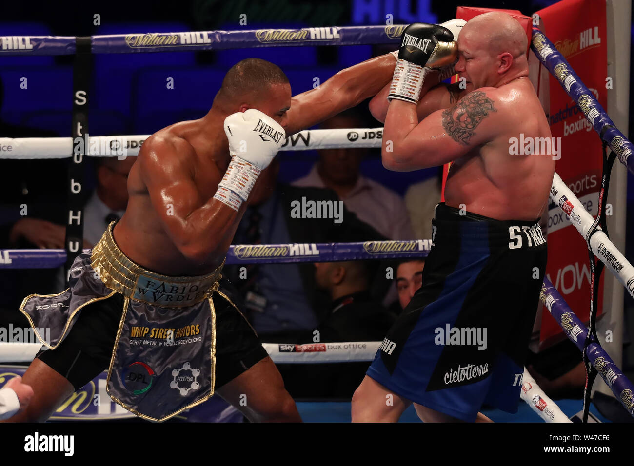 20th July 2019, The 02 Arena, London, England; Heavyweight Boxing, WBC ...