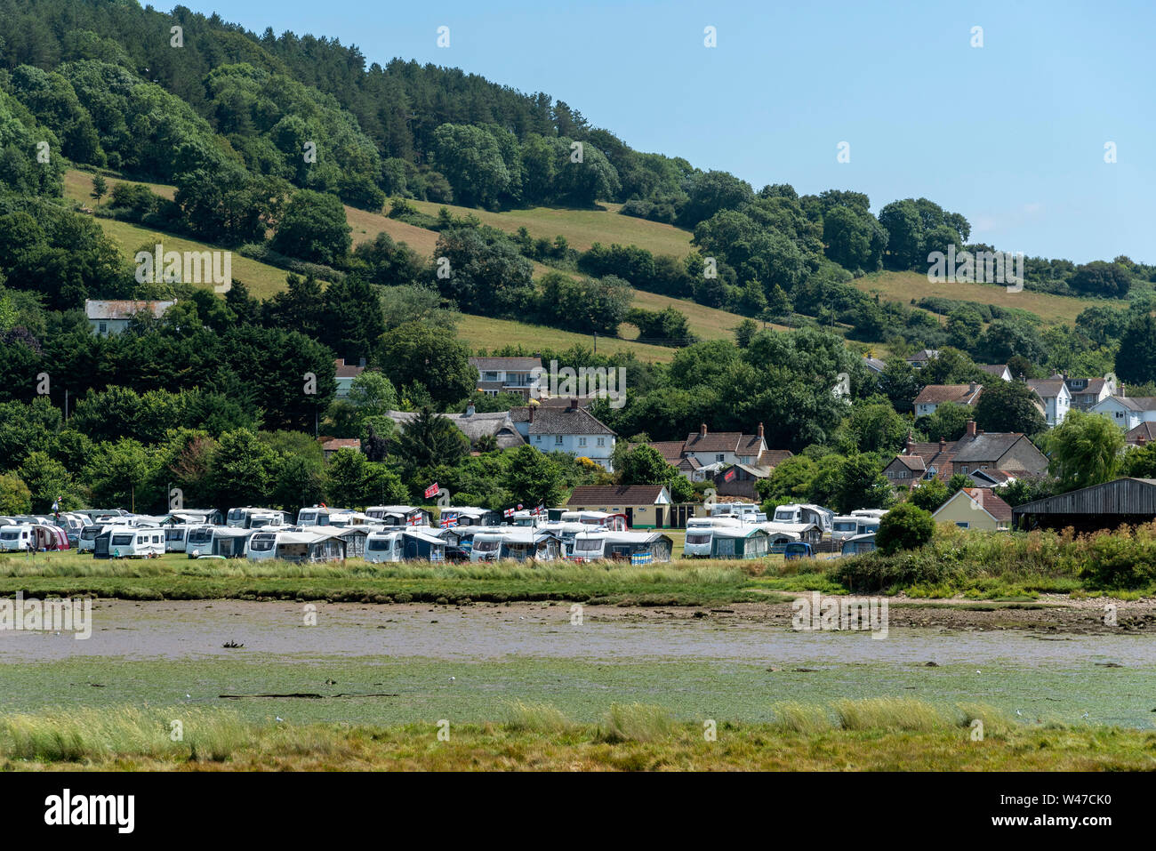 Riverside caravan hires stock photography and images Alamy