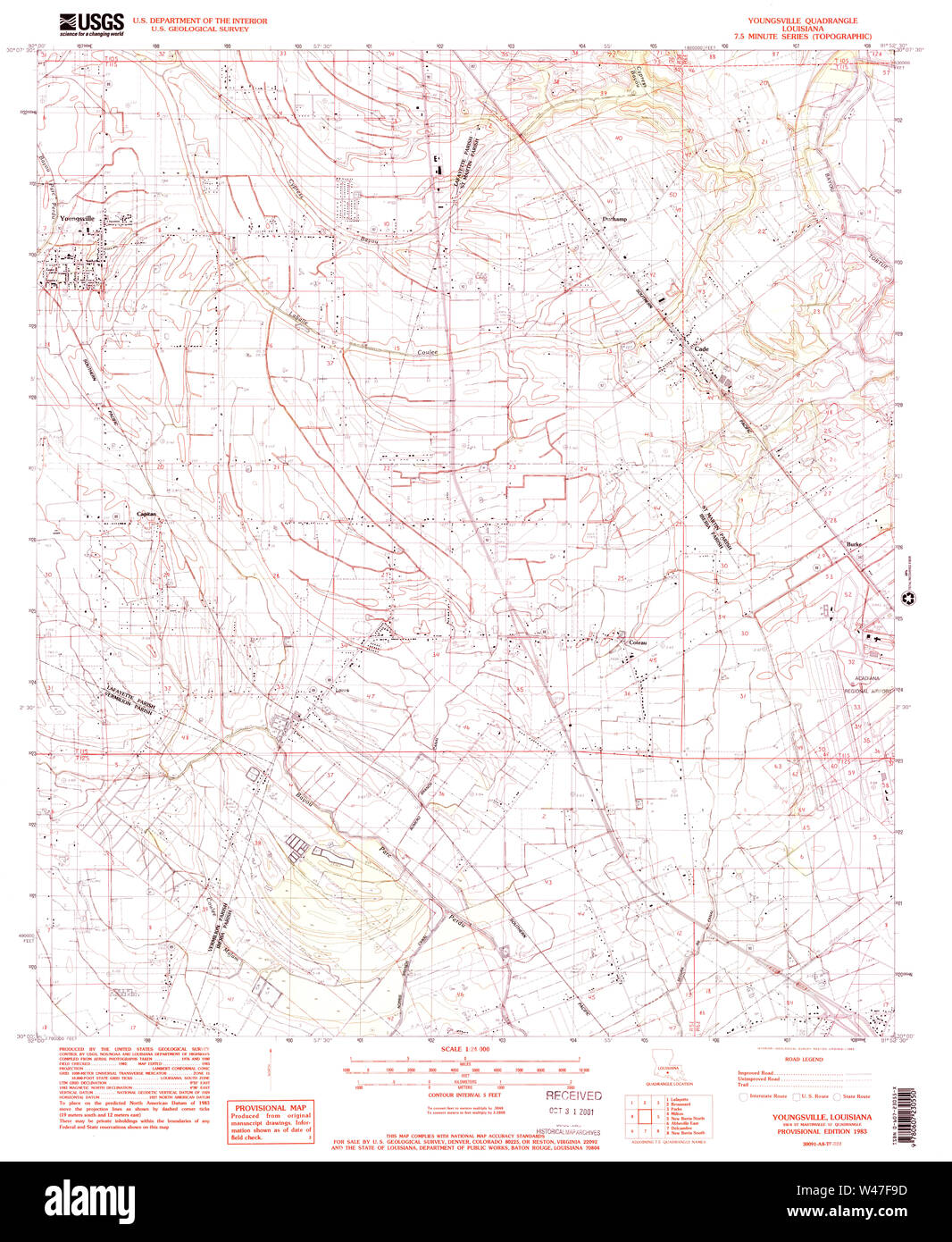 Map of youngsville Cut Out Stock Images & Pictures Alamy