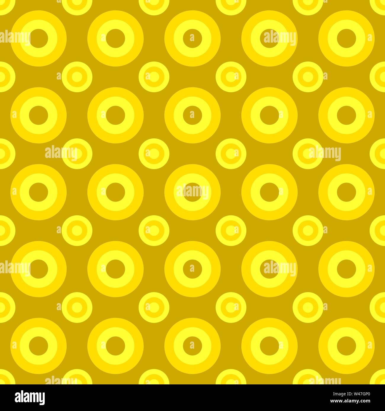 Simple Seamless Circle Pattern Background Vector Illustration Stock