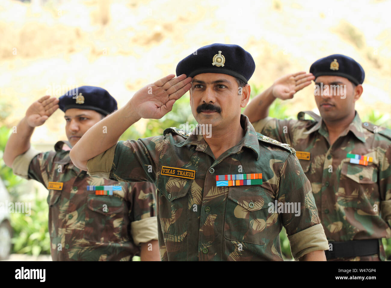 Military Saluting