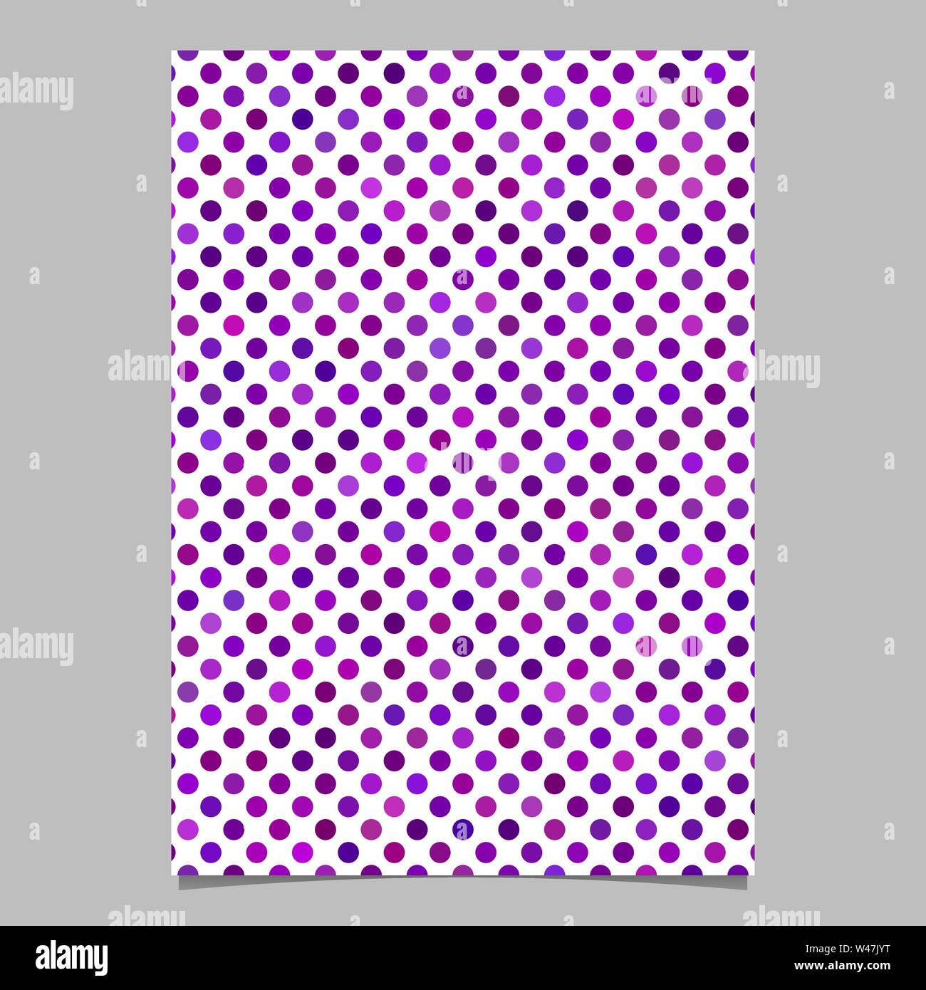 Abstract circle pattern flyer template - vector cover background ...
