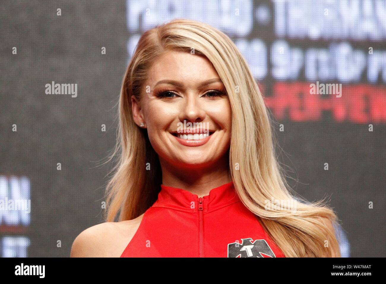 Billie jo powers tecate ring girl hires stock photography and images