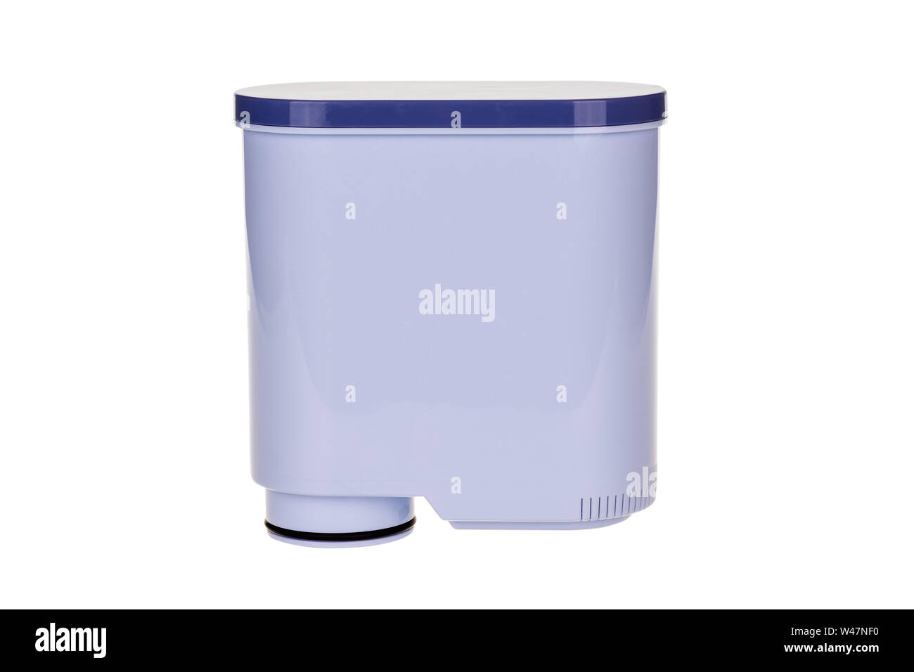 Water clean filter for automatic espresso machines isolated on white