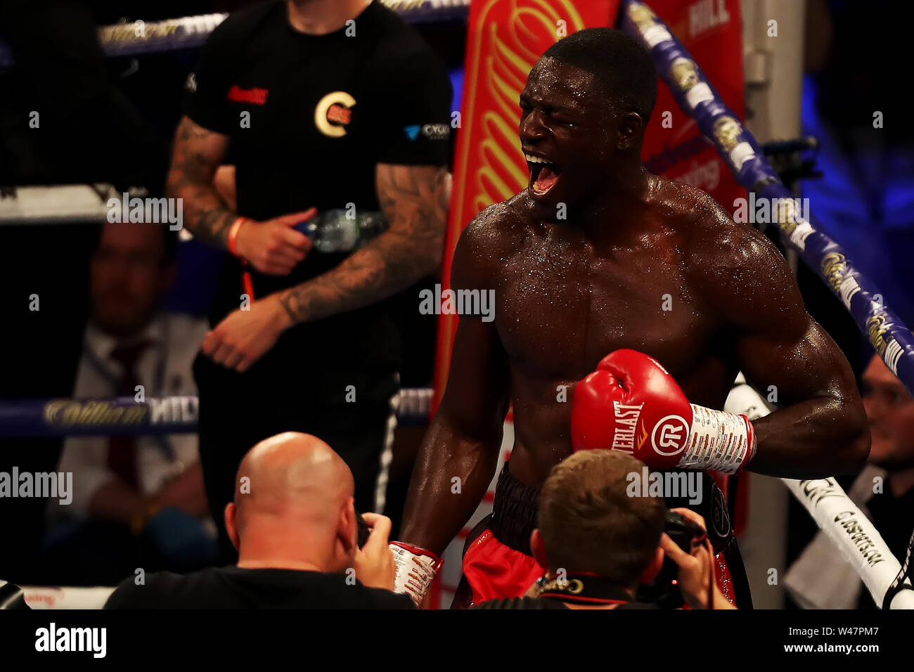 20th July 2019, The 02 Arena, London, England; Heavyweight Boxing, WBC ...