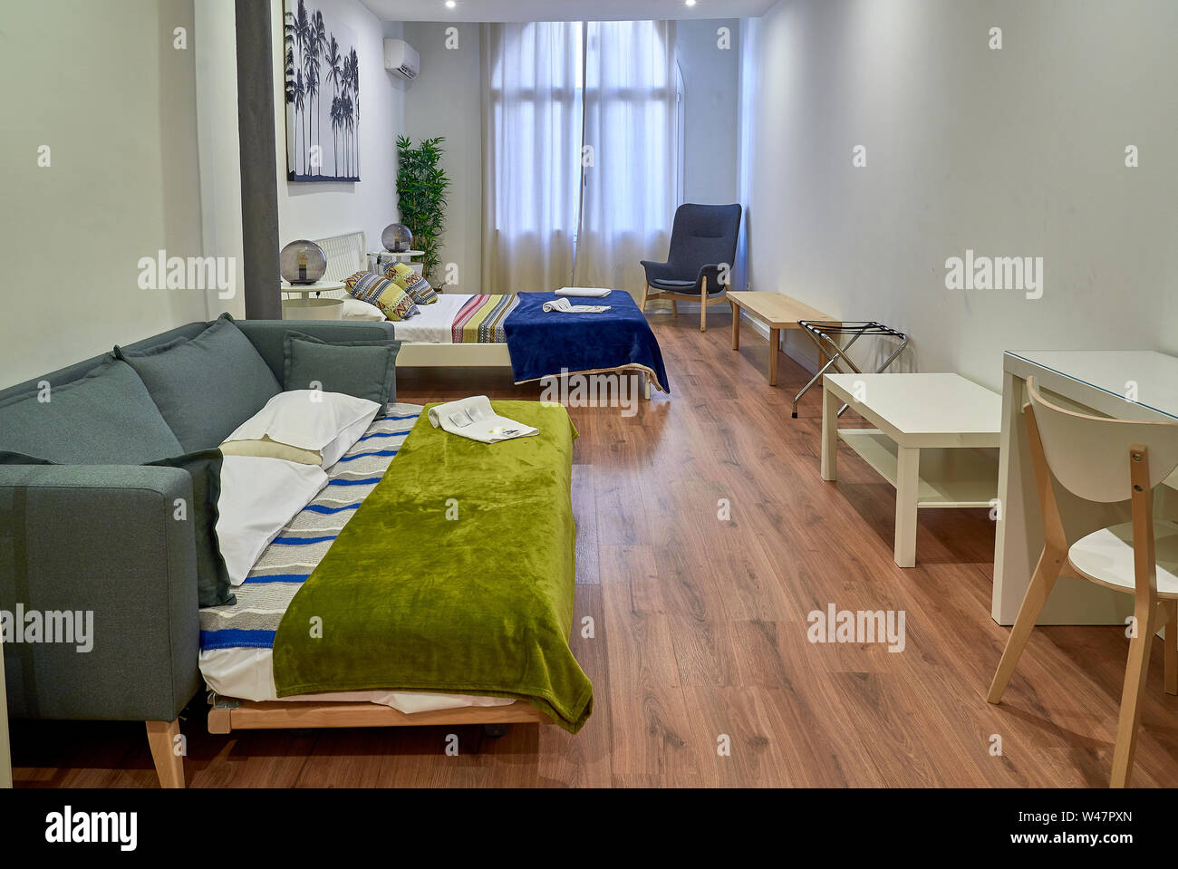 Image showcasing Modern and affordable apartment furniture Stock Photo - Alamy