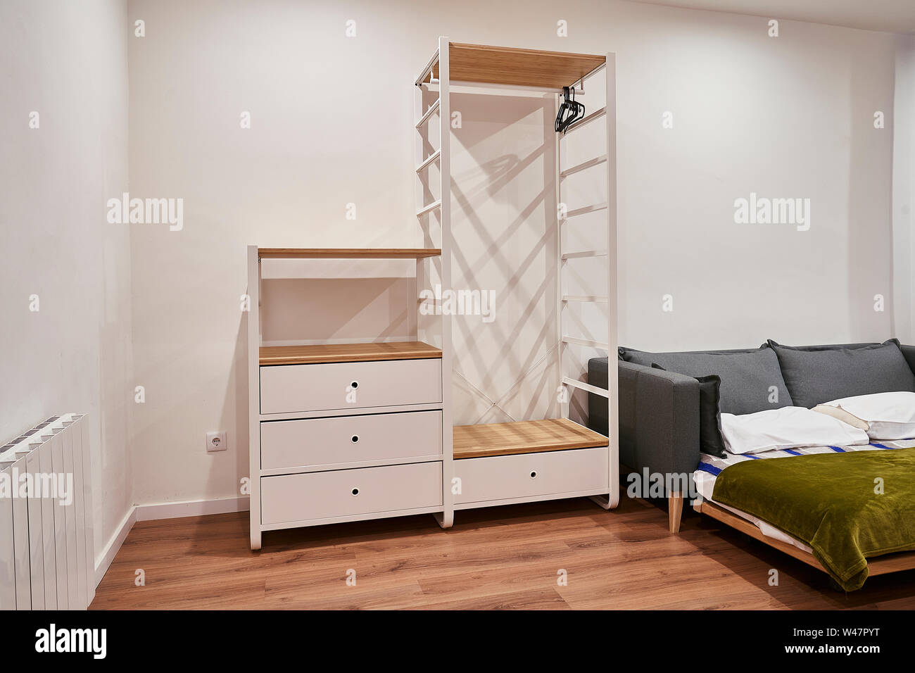 View of Modern and affordable apartment furniture Stock Photo - Alamy