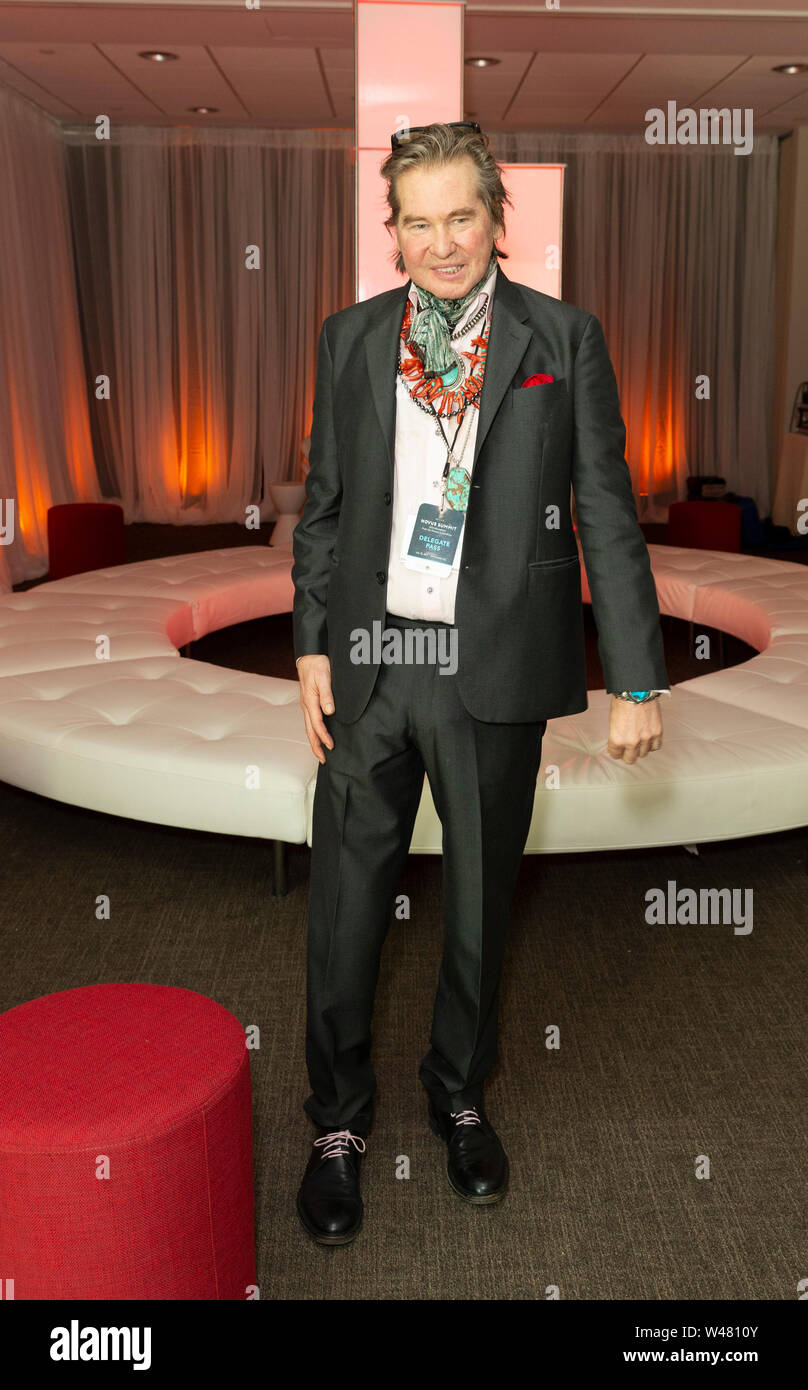 New York, NY - July 20, 2019: Val Kilmer attends NOVUS Summit SDG Moonshots at United Nations Headquarters Stock Photo