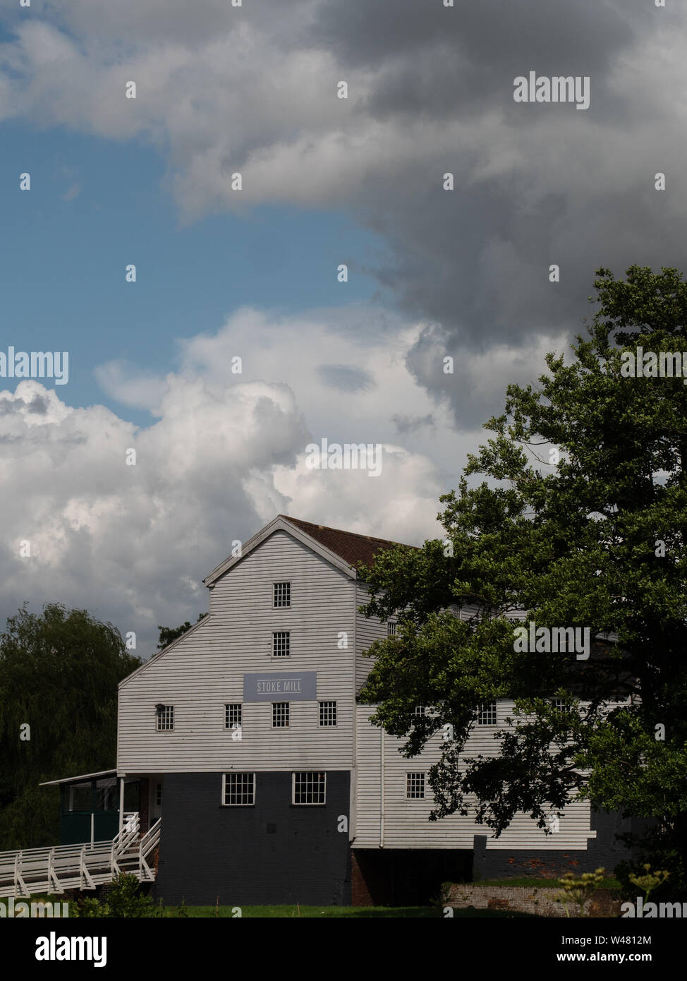 Stoke Holy Cross Mill on the river Tas. This was where Colman's mustard