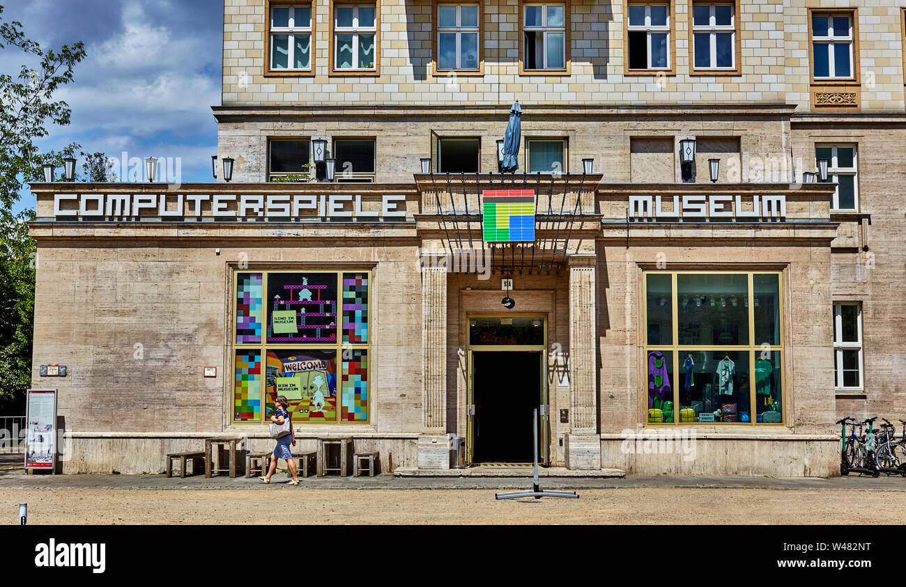 The Computerspielemuseum is a computer museum in Berlin. it was founded in 1997. Stock Photo