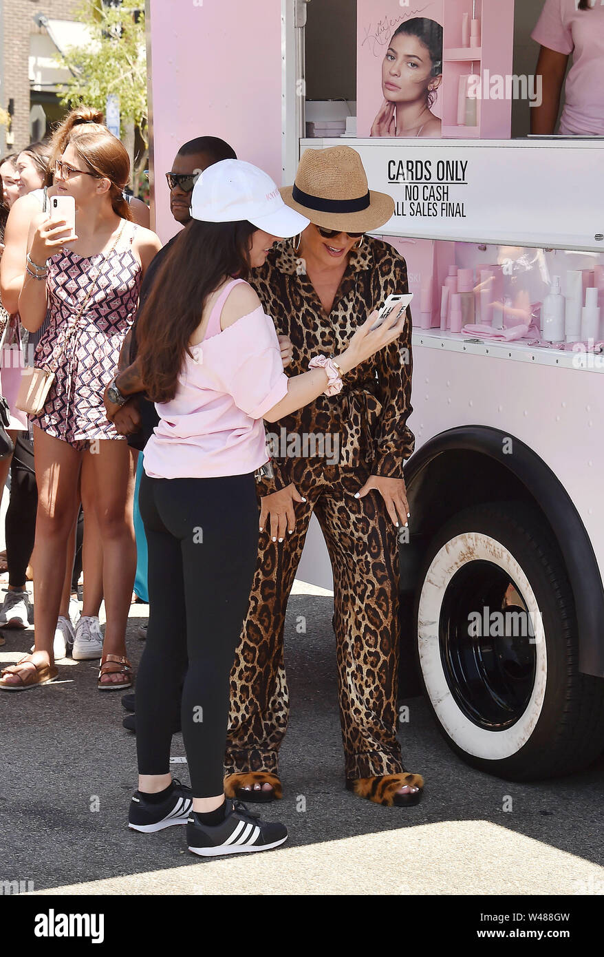 WOODLAND HILLS, CA - JULY 20: Kris Jenner attends the Kylie Jenner
