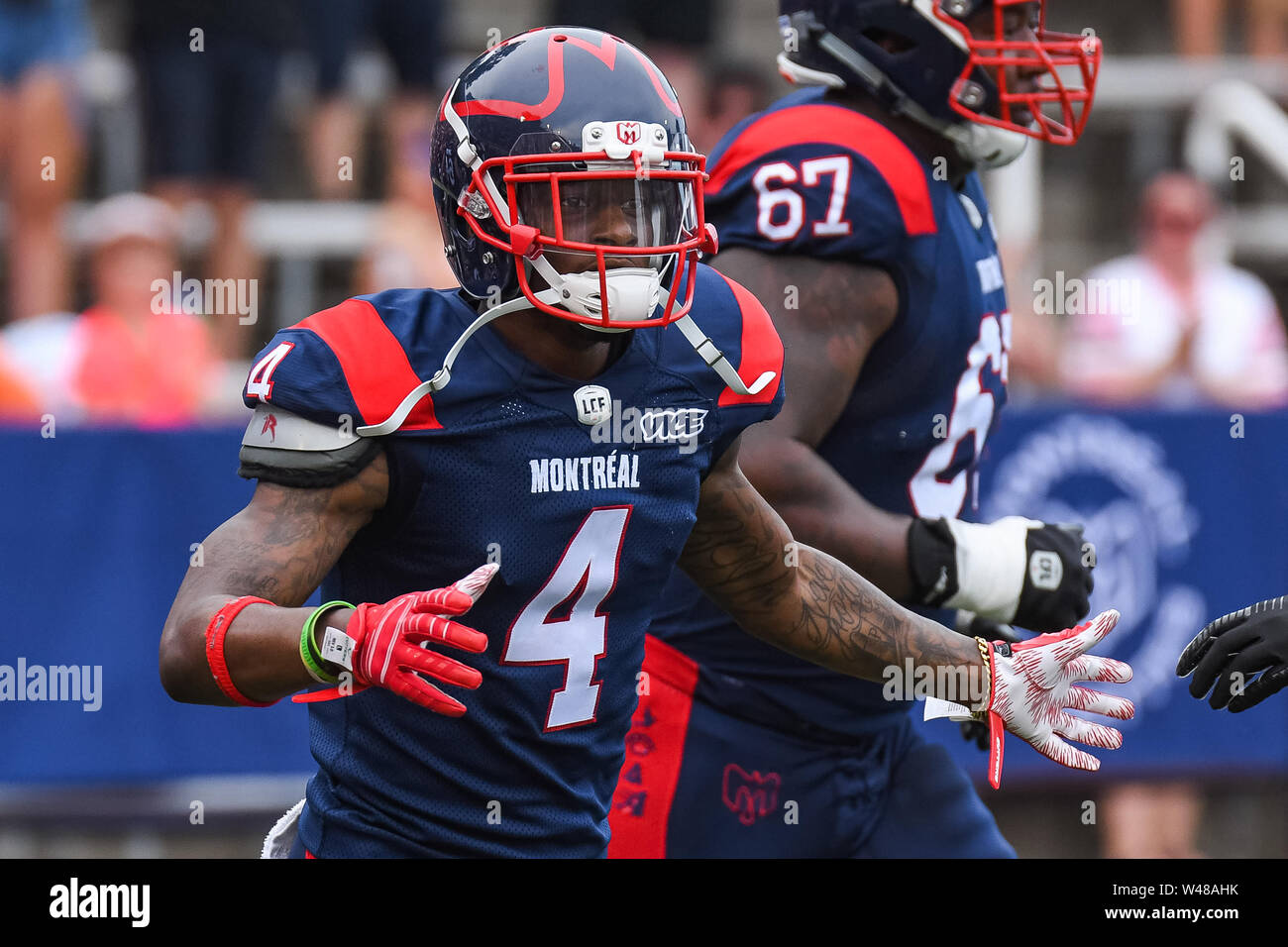 MONTREAL, QC - JUNE 02: Montreal Alouettes wide receiver Cole