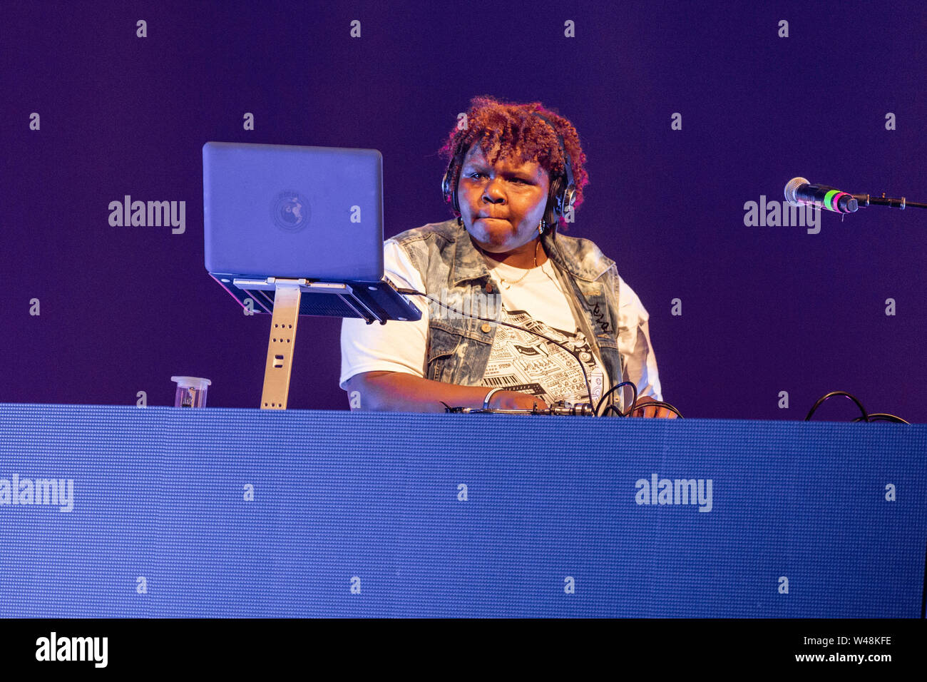 July 20, 2019 - Twin Lakes, Wisconsin, U.S - DJ CUT CUZ during  ComplexCon at McCormick Place in Chicago, Illinois (Credit Image: © Daniel DeSlover/ZUMA Wire) Stock Photo