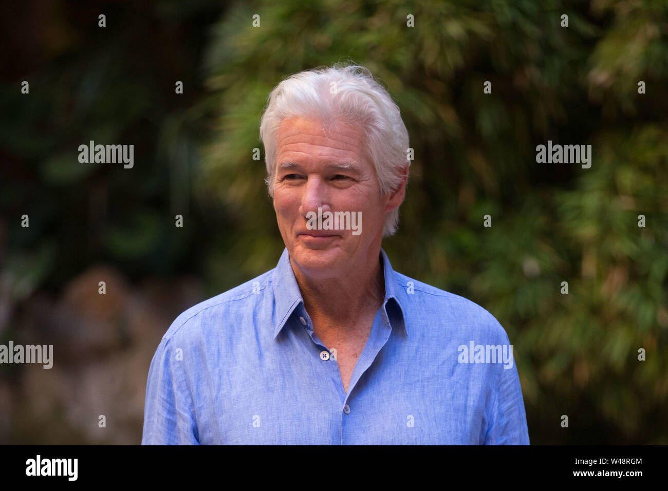 Roma - Richard Gere attends at presentation of 'L'incredibile vita di Norman (Norman)' Stock Photo