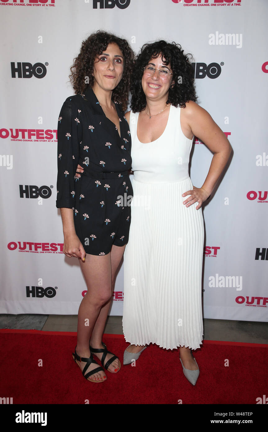 Hollywood, Ca, USA. 20th July, 2019. Gabrielle Zilkha, Stephanie Ouaknine,  at 2019 Outfest Los Angeles LGBTQ Film Festival - "Queering The Script"  Panel At Outfest Film Festival at TCL Chinese 6 Theatres