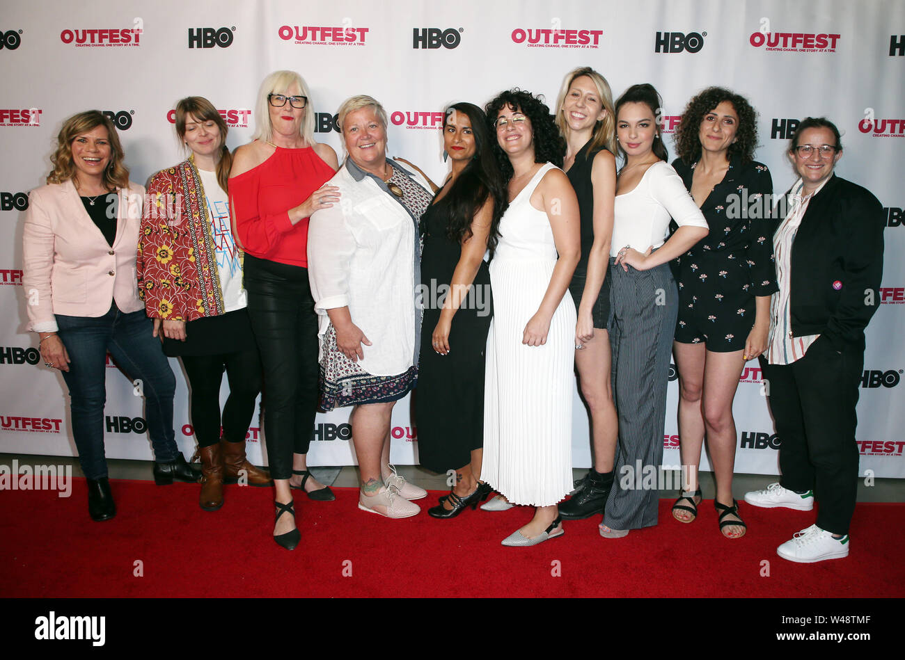 Hollywood, Ca, USA. 20th July, 2019. Tracy E. Gilchrist, Amber Benson