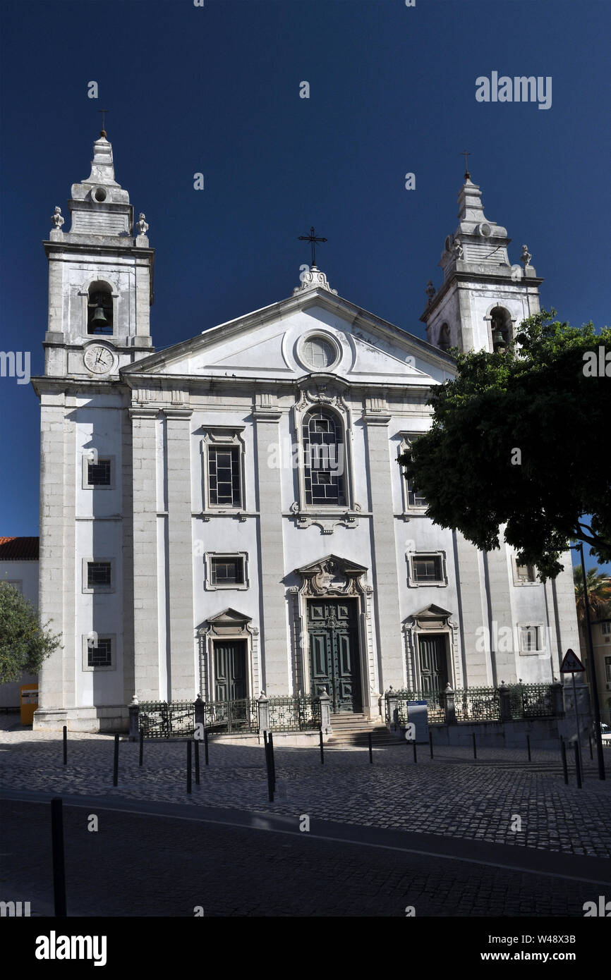 igreja de santa isabel;lisbon;portugal Stock Photo