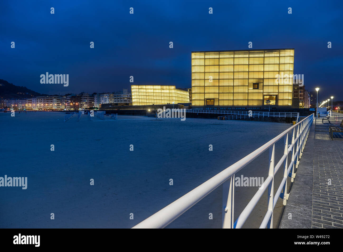 Palais de Congress Kursaal Stock Photo