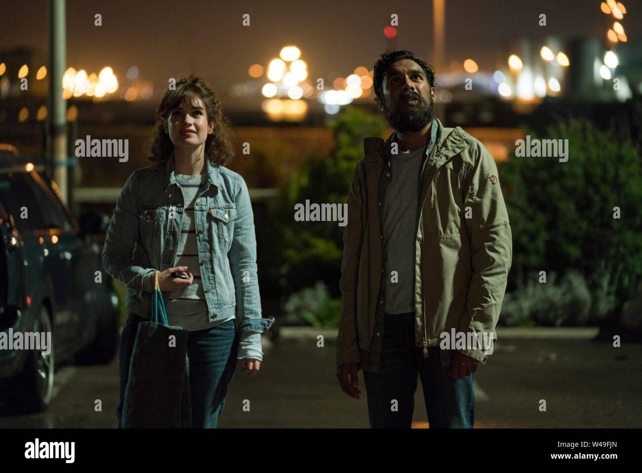LILY JAMES and HIMESH PATEL in YESTERDAY (2019), directed by DANNY