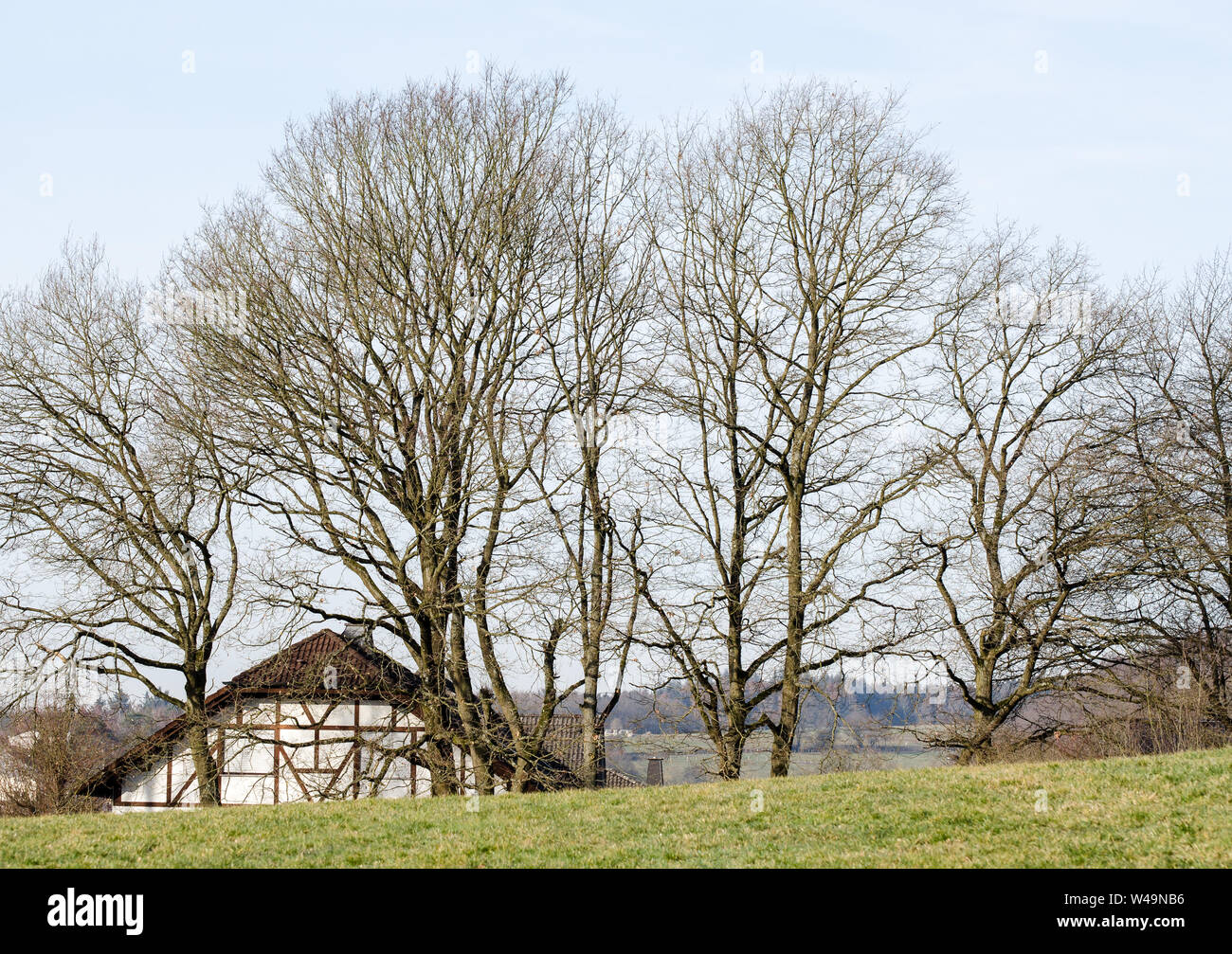 In the countryside, rural landscape in Bavaria, Germany Stock Photo - Alamy