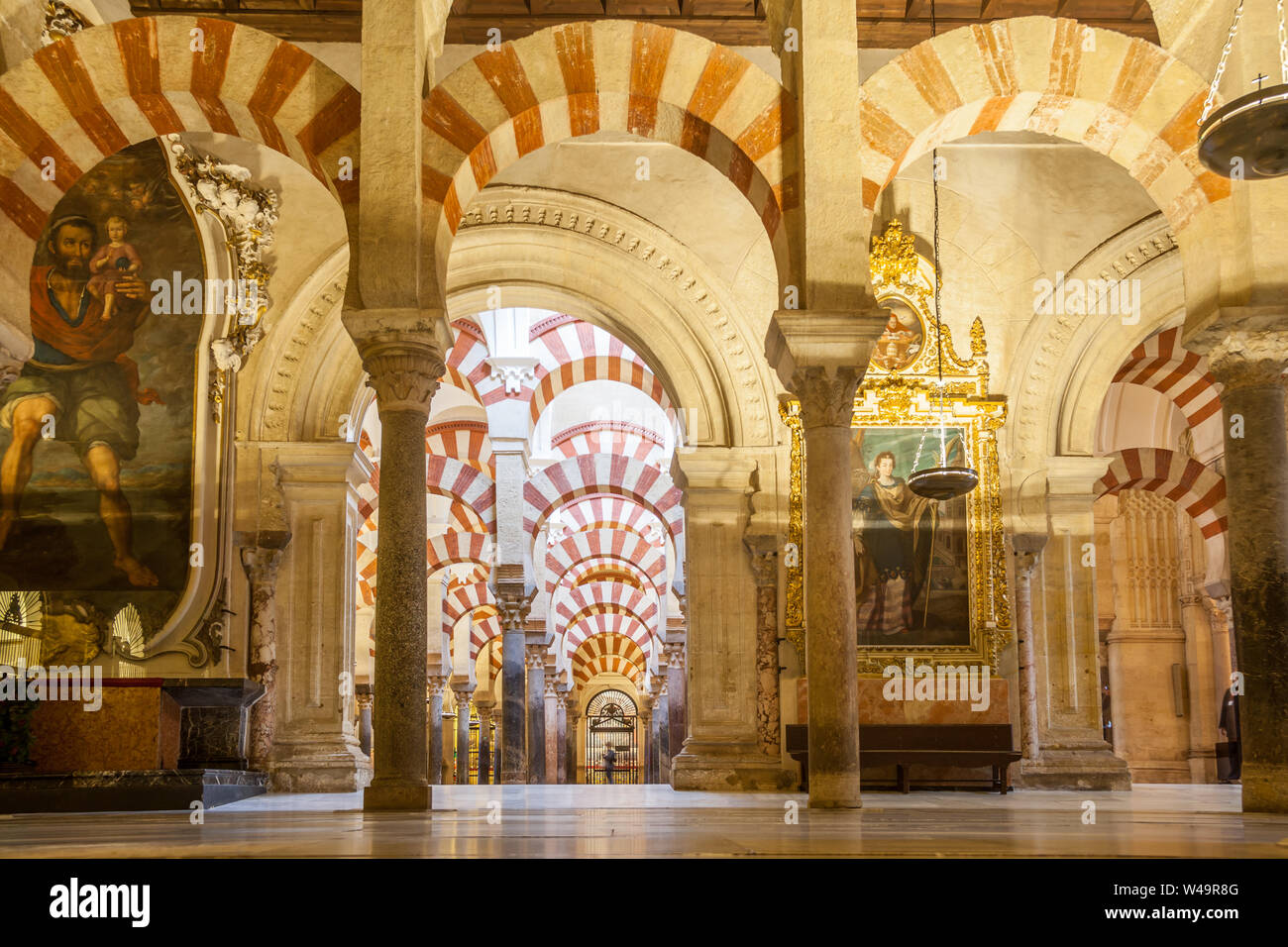 Mosque Cathedral Of Córdoba, Known As The Great Mosque Of Córdoba And ...