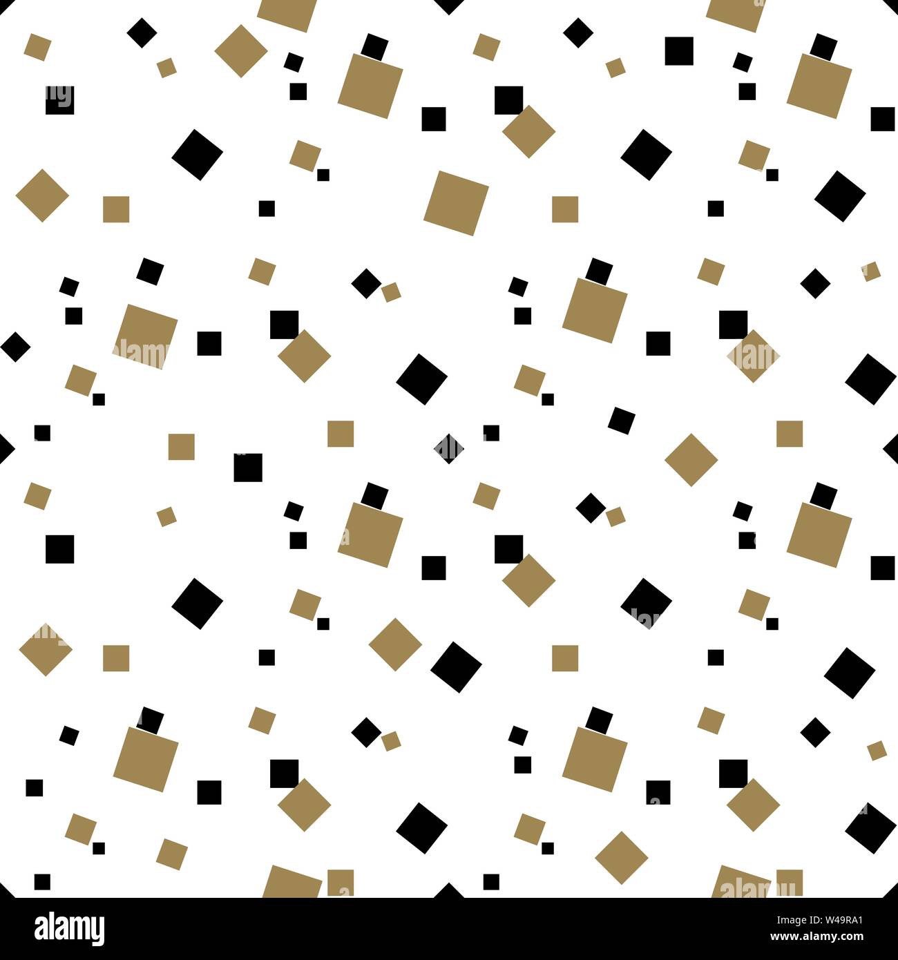 Random squares pattern. Abstract background. Geometrical simple image ...