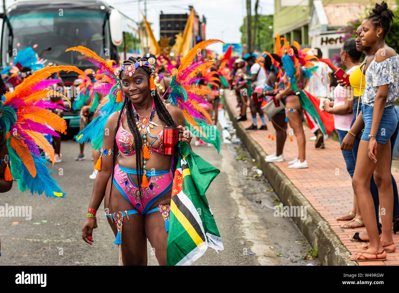 Saint Lucia Carnival 2019; July 15 2019 Stock Photo - Alamy