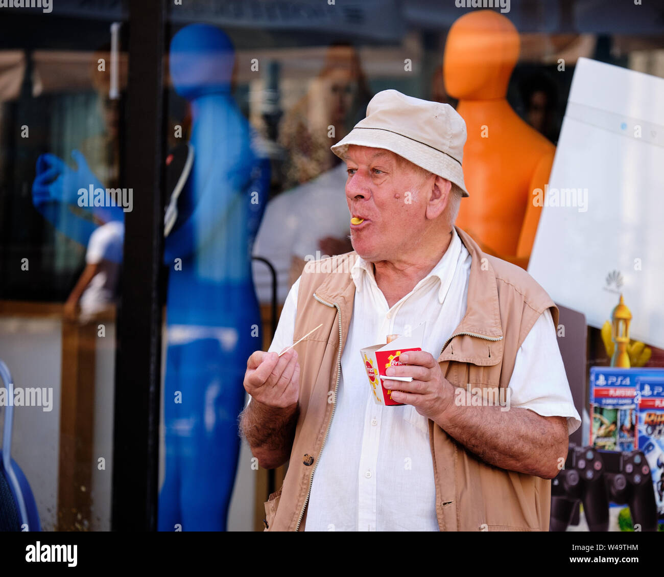 old man bucket hat