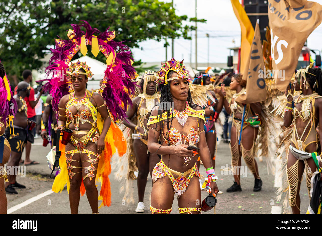 Saint Lucia Carnival 2019; July 15 2019 Stock Photo - Alamy