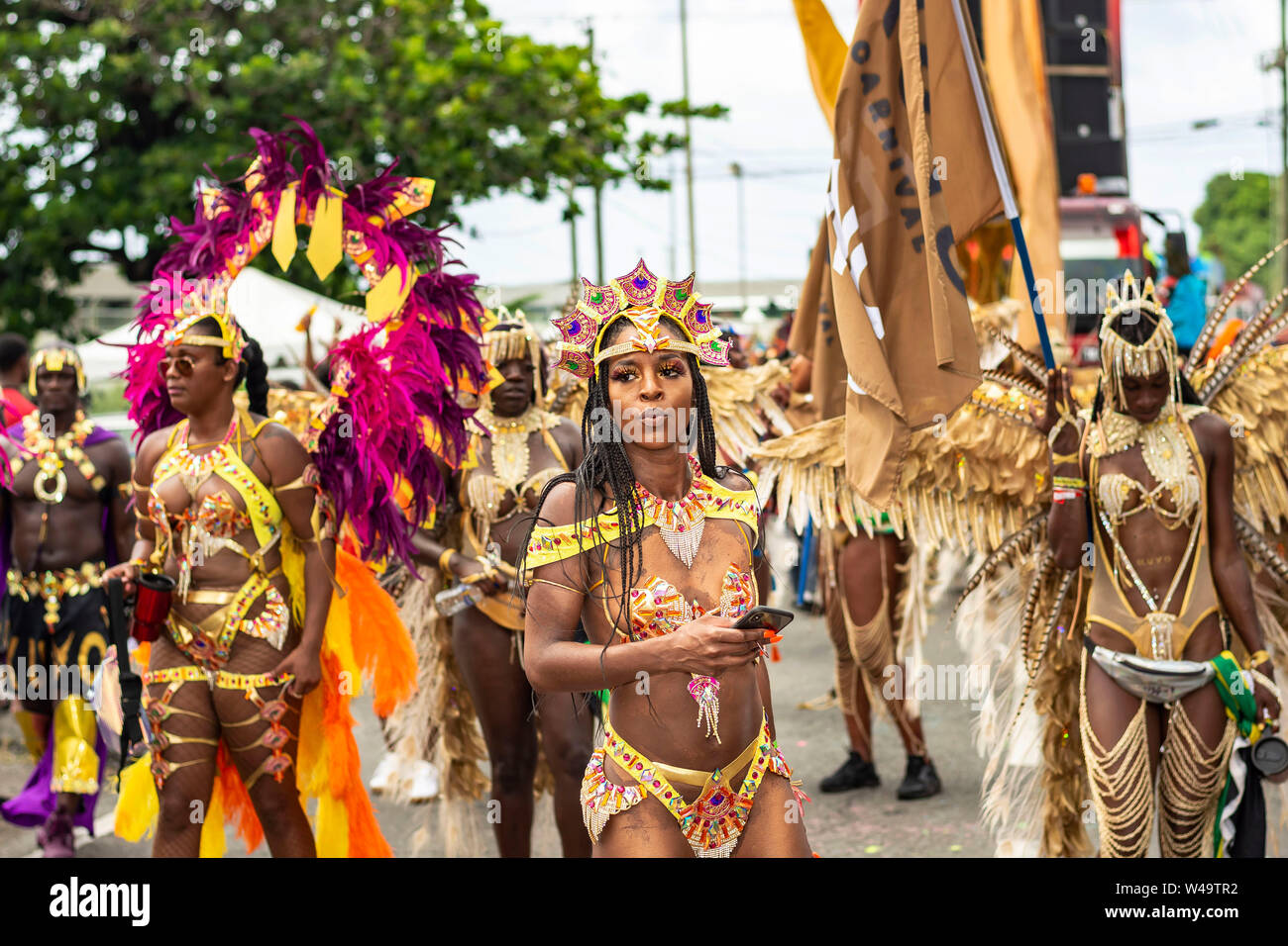 Saint Lucia Carnival 2019; July 15 2019 Stock Photo - Alamy
