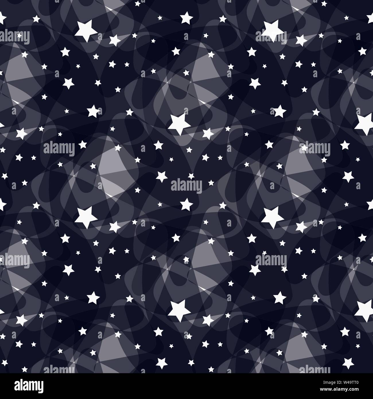 Vector pattern white stars on gray background eps 10 Stock Vector Image ...
