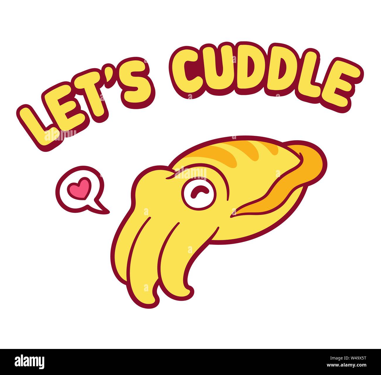 Cuddlefish Stock Vector Images Alamy