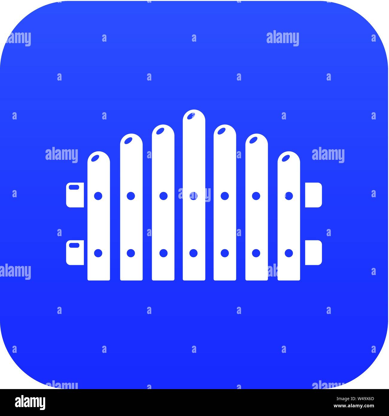 Palisade icon, simple black style Stock Vector Image & Art Alamy