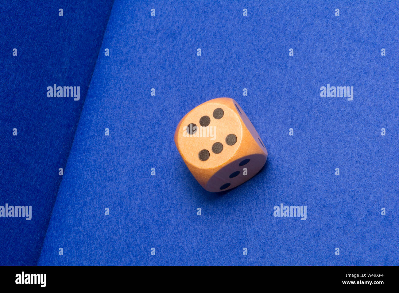 Six dice showing six hires stock photography and images Alamy