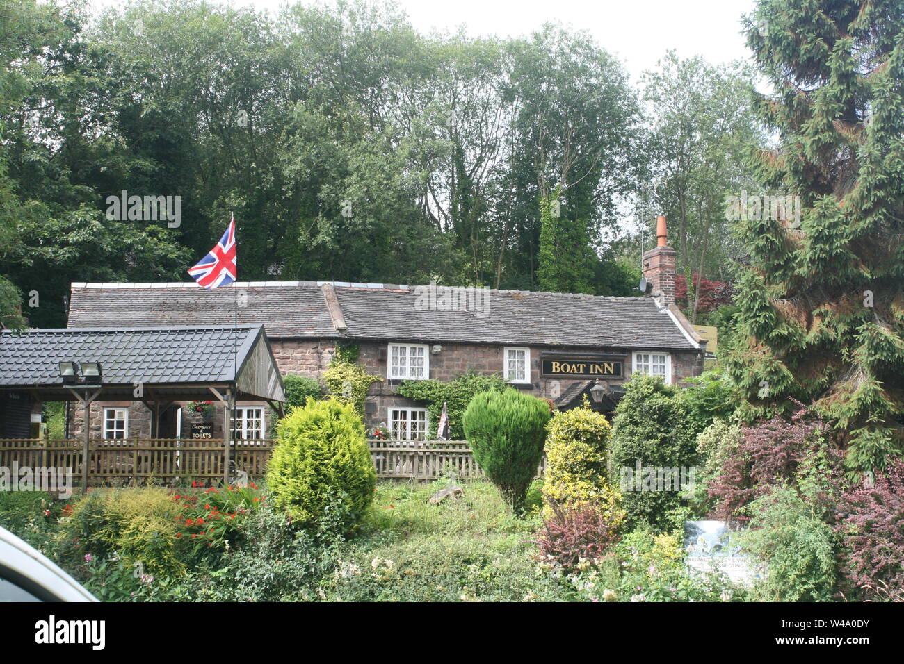 Victorian public house, The Boat Inn, alongside the Cauldon canal