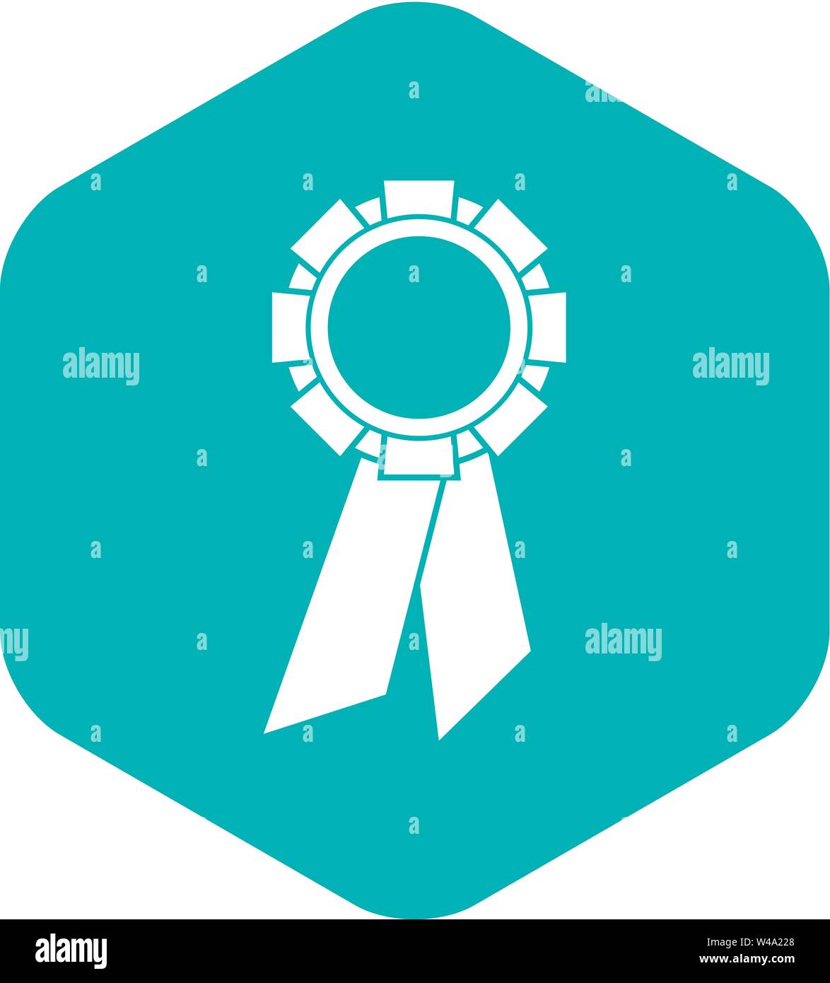Champion medal icon, simple style Stock Vector Image & Art - Alamy